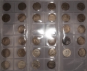 Коллекция монет РСФСР 1921-1957 годы, номинал 10 копеек, 31 штука, (смотри описание) состояние (VF-XF)  - Коллекции - Екб