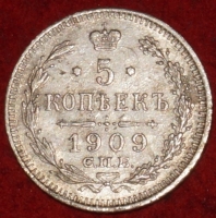 5   1909     (1-1) -  - 