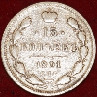 15   1901    (1-) -  - 
