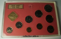 Годовой набор монет СССР 1991 год (лот №2), ЛМД, красная упаковка. - Коллекции - Екб