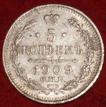 5   1909     (1-1) -  - 